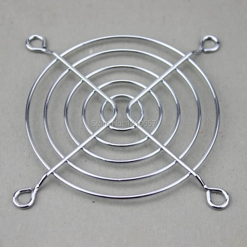 Rede Protetora de Dedo 50 Peças Lote Aço Metálico 80 mm 8cm Protetor de Ventoinha Rede de Grelha - Imagem 2