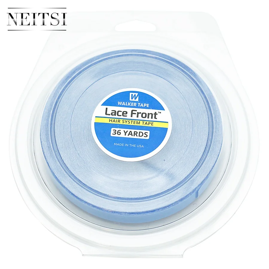 

Neitsi 1.27cm *36Y Lace Front / Ultra Hold Tape / No-Shine Roll US Walker Tape Double Sided Adhesive Tape For Hair Extensions