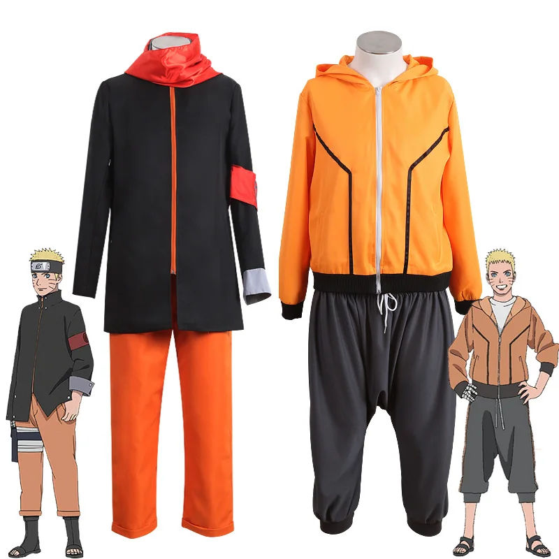 Аниме последний Наруто следующих поколений косплэй Uzumaki Naruto 8th 9th костюмы Boruto Необычные Одежда для Хеллоуин-вечеринки