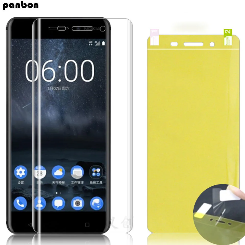 Мягкая 3D Защитная пленка из ТПУ для Nokia 9 Sirocco полное покрытие силиконовая
