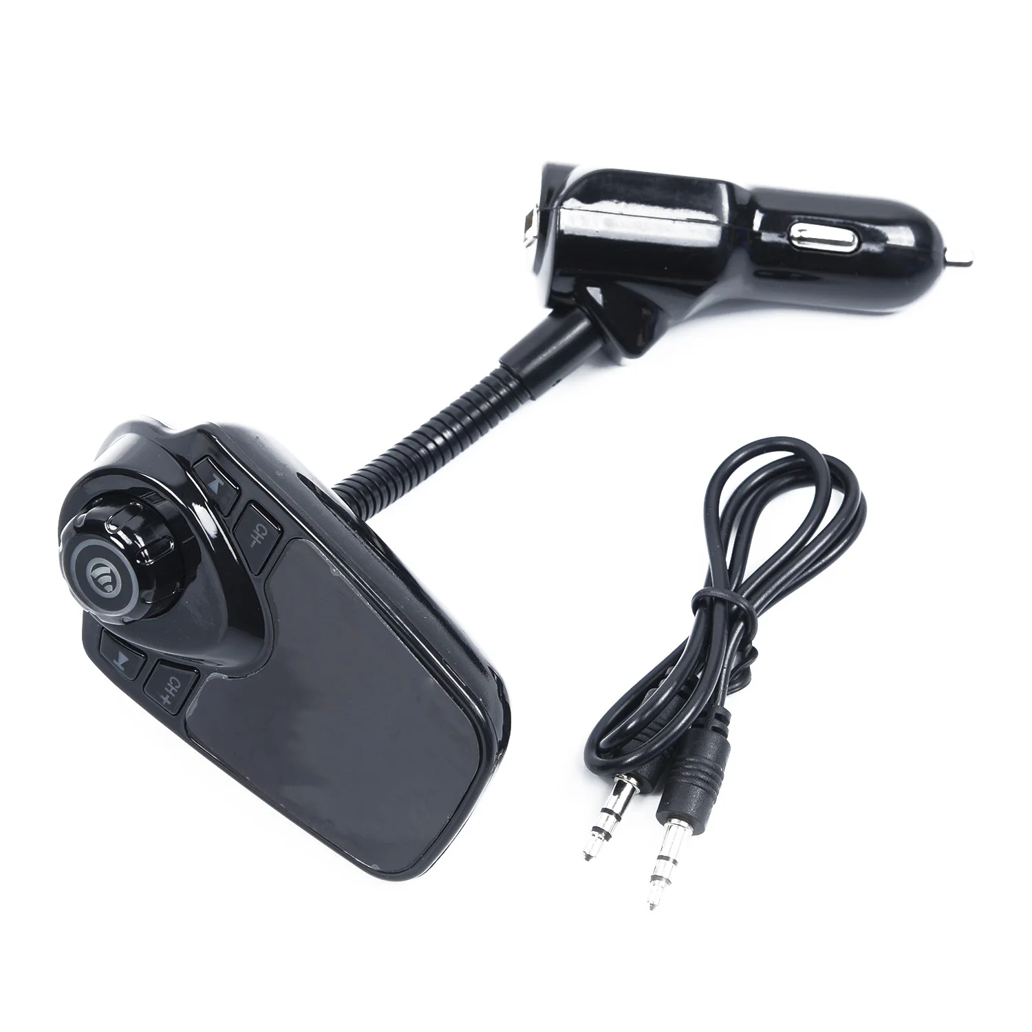 Useful Bluetooth Hands-free Car Kit FM Transmitter MP3 USB Car Charger