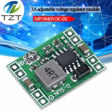 Tzt xm1584 tamanho ultra-pequeno DC-DC step-down módulo de alimentação 3a ajustável step-down módulo super lm2596