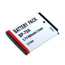 Hot Sale 1pcs BP-70A BP 70A BP70A Rechargeable Camera Battery For Samsung PL80 ES70 SL50 SL600