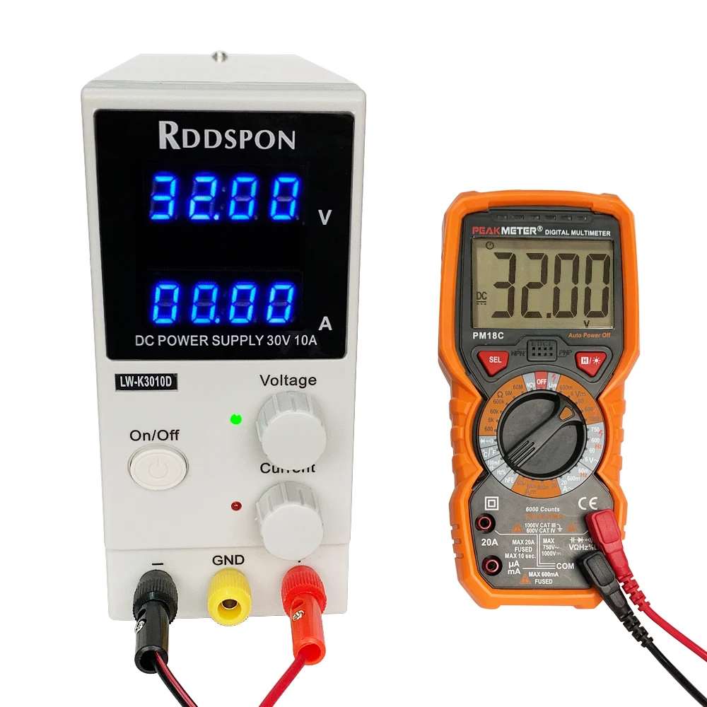 Ceny Nowy zasilacz 30V 10A DC regulowany 4 cyfrowy wyświetlacz Mini laboratoryjny Regulator napięcia zasilania K3010D na naprawa telefonu