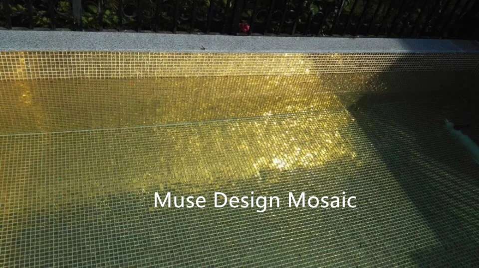 Akali gold mirror for pool_