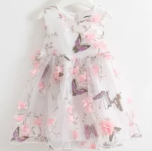 Summer 2016 Flower Girl Dress Party Princess Dress Kids Clothes Dresses Vestidos De Renda Rapunzel Robe Fille Enfant Costume
