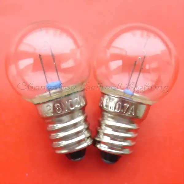 

Free Shipping Good!miniature Light Bulb 8v 0.7a E10s G18 A575