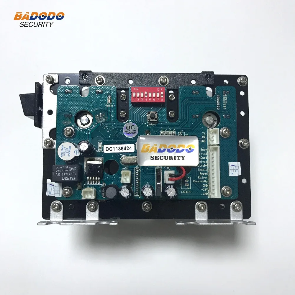 

24VDC Automatic card collector DCR-610P with two control interface(I/O and RS232)