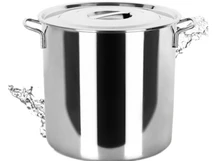 Бесплатная доставка Бутылка Хранения 30L ведро большой емкости фондовой горшок горшок супа кастрюли кастрюли кухня помощник держатель