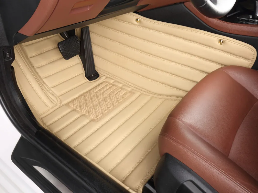 Высоко Качественные ковры! Специальные автомобильные коврики для Volkswagen Tiguan Allspace 5 мест водонепроницаемые ковры для Tiguan