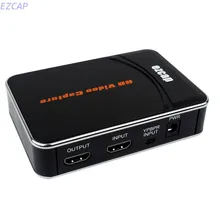Новинка HD Video Game Capture Box HDMI YPbPr Регистраторы One-CLINK запись в usb flash для Xbox 360/ один ps3 для Wii U 1080 P rec