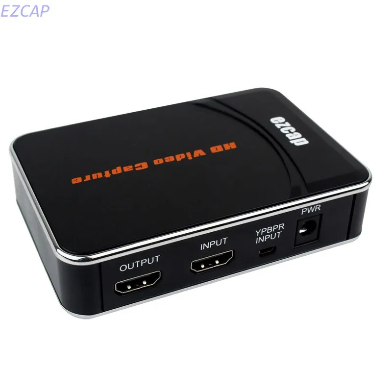 2017 новая коробка захвата видеоигр HD HDMI YPbPr записывающее устройство с одним