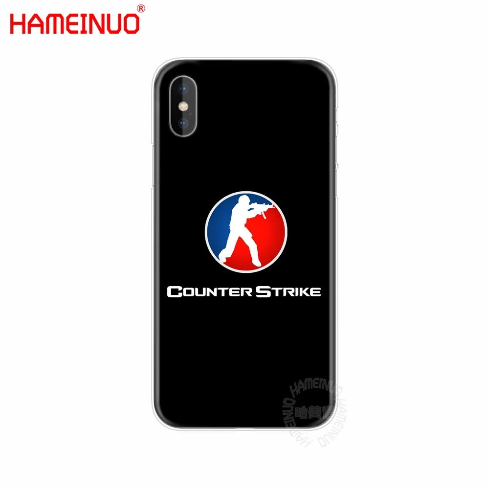 HAMEINUO Counter Strike cs go сотовый телефон Обложка чехол для iPhone X, 8, 7, 6, 4 4S 5 5S SE 5c 6s плюс - Цвет: 40183