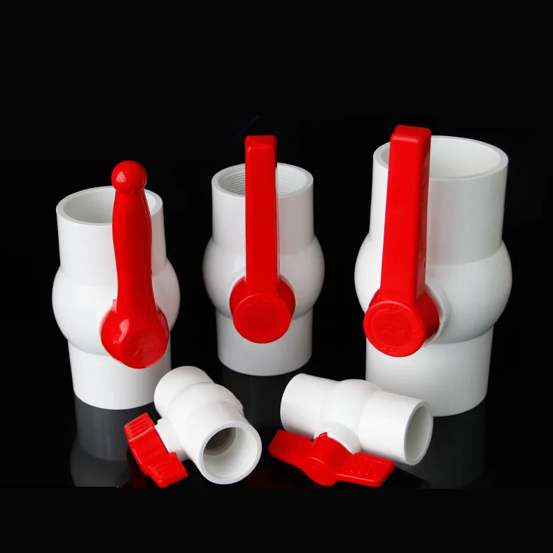 

gogo PVC ball valve switch screw socket Water supply pipe 63mm 75mm 90mm