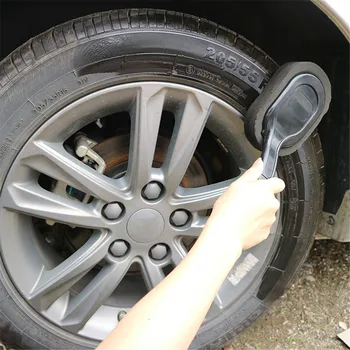 

Rundong 2019 The New Auto And Car Tire Wheel Waxing Polishing Sponge Washing Cleaning Brush Long Handle June 17 P35