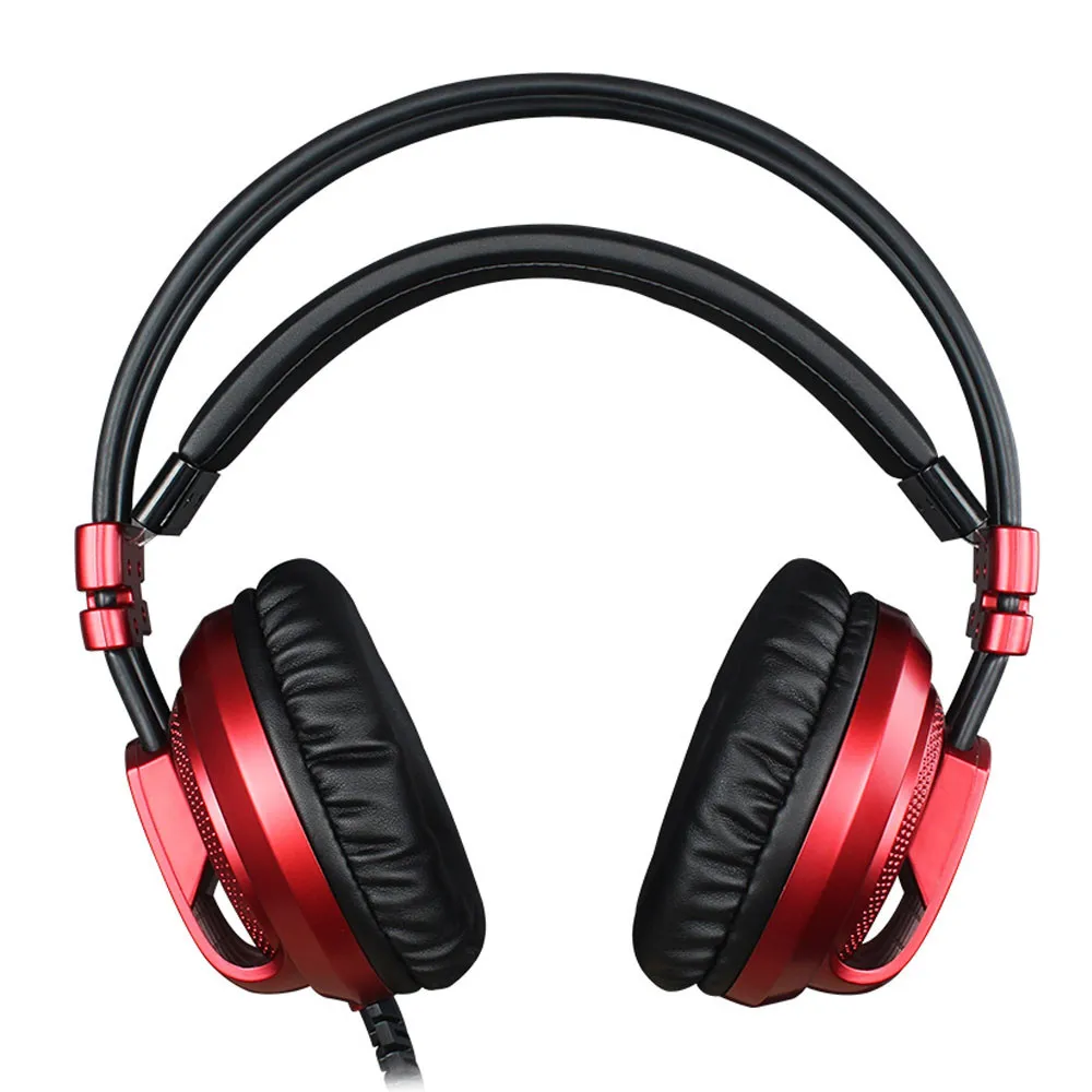 XIBERIA V10 PC Gamer Gaming Headset Casque with Microphone LED Lights Stereo Heavy Bass Game Headphones for Computer Game (7)