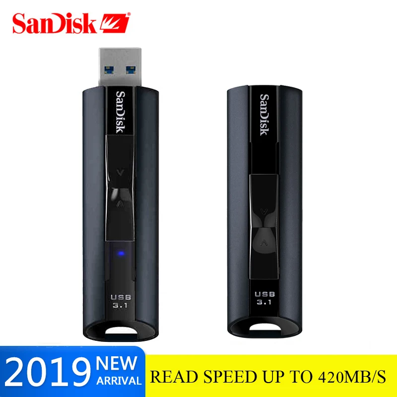 Оригинальный флеш накопитель SanDisk Extreme PRO USB 3 1 128 ГБ 420 МБ/с./с usb 256 ГБ|USB