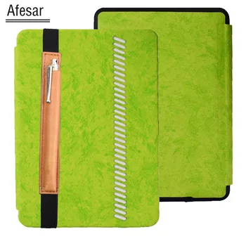 

Pu leather Flip Book Smart cover case for Amazon Kindle Paperwhite 1/2/3 kindle model DP75SDI eReader Cover pulgadas sleep/wake
