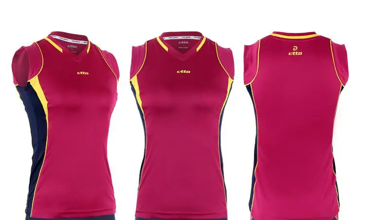 Etto Professional Ladies Volleyball Jerseys + Shorts Sets
