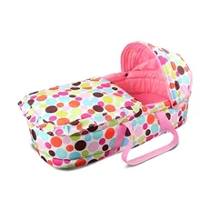 Переносная детская кроватка, корзина для сна, корзина для новорожденного ребенка, переносная детская кровать для 0-7 месяцев