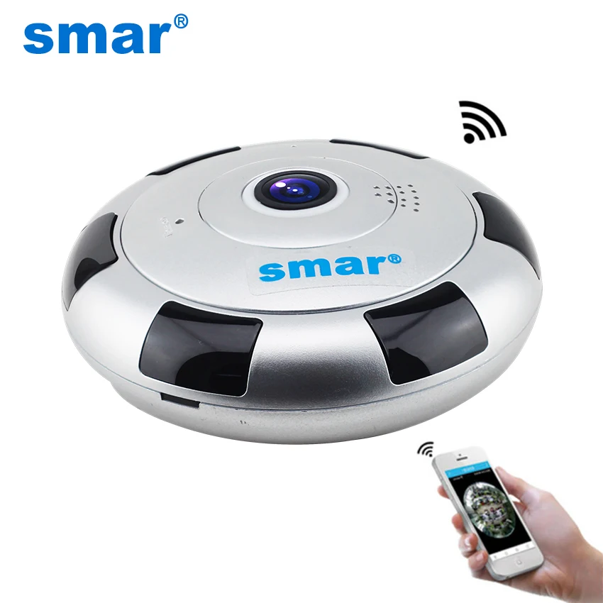 Мини очки виртуальной реальности VR IP Камера Беспроводной 960P HD Smart 360 градусов