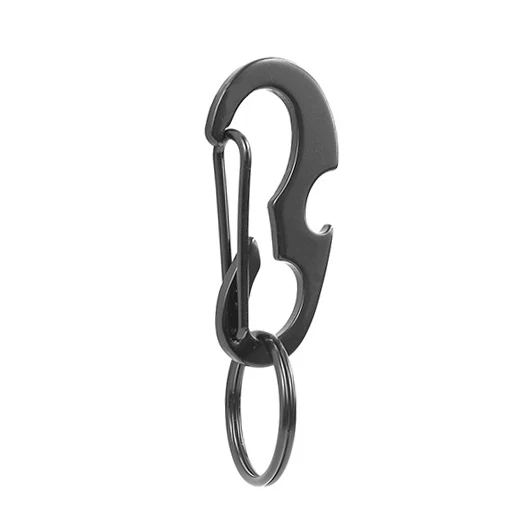 EDC Key Holder Aluminum Alloy Keychain Flexible Key Holder Clip EDC