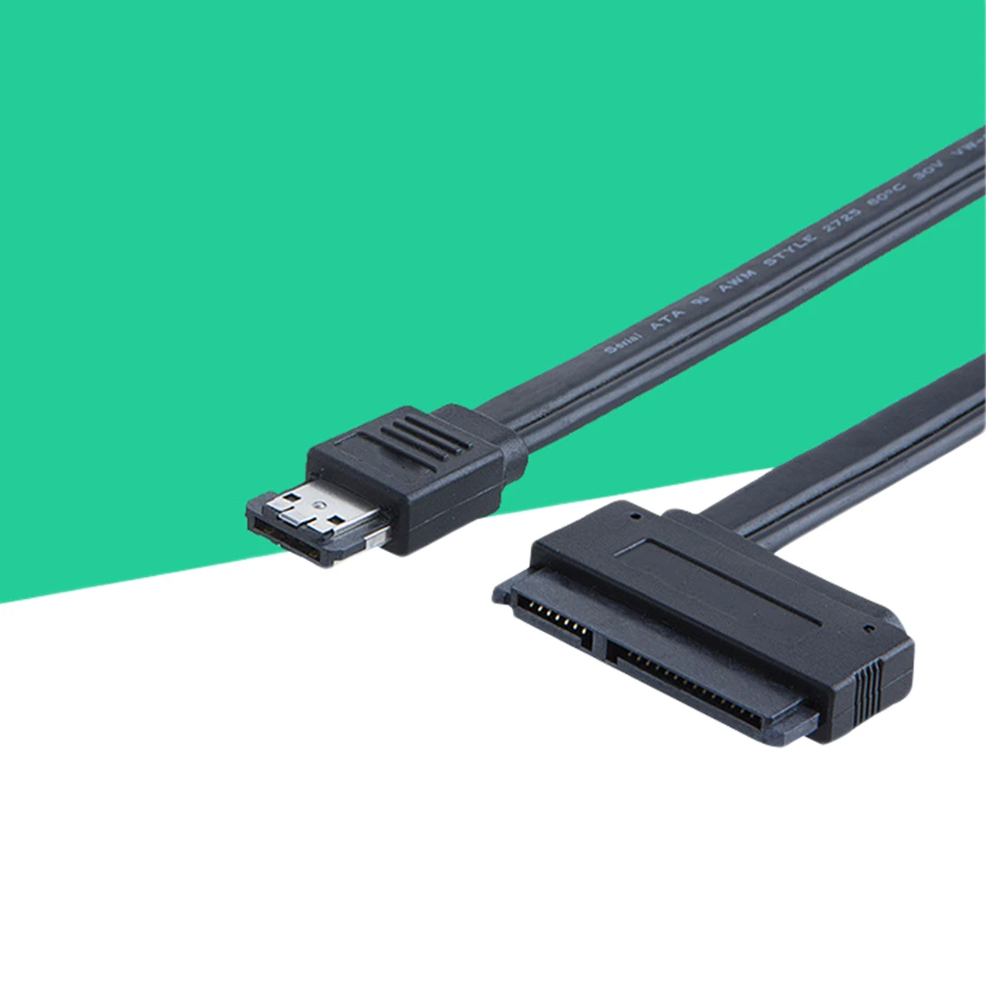 

Marsnaska New Dual Power eSATA USB 12V 5V Combo to 22Pin SATA USB Hard Disk Cable