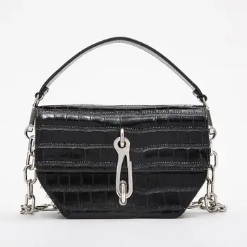 

RURU monkey Genuine Leather Shoulder Bag High-capacity Fashion Bags Rivet Women Handbag Pure Color Leisure Bags Women Handbags