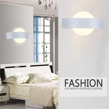 

LED Wall Sconces Lighting Interior Wall Lamp Contemporary Mounted Lamp With Aluminum Shell for Indoor Bedroom Hotel Light