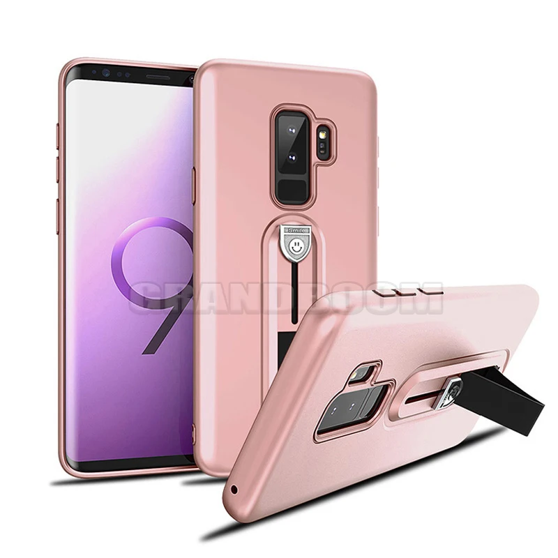 500 шт. противоударный ТПУ прочная гибридная Защита Чехол для samsung S9 S8 плюс S7 Edge Note 8 A8 плюс A7 A5 J7 5 3 Скрытая киккстанд защитой