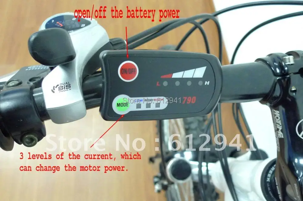 Electric bicycle intelligent LED display, CE and ROHS approved King
