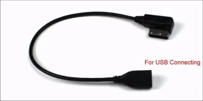 AMI MMI MDI к USB RCA AUX порт Соединительный Кабель-адаптер провода для Skoda Superb Octavia Fabia/для iPhone для iPod