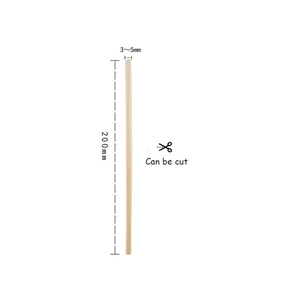 100 шт пшеничные соломинки Экологичные Замена пластиковые не загрязняющие соломинки дружественные соломы аксессуары для кухни с барной стойкой набор