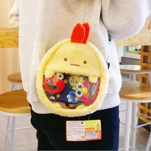 Мультяшная плюшевая игрушка Sumikko Gurashi Сумка через плечо для девочек подарок на