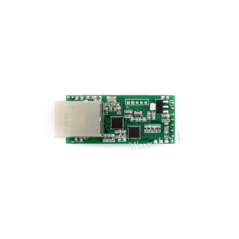Преобразователь UART в ETH Serial COM TTL на Ethernet 10/100M Auto MDI/MDIX высокоскоростной с низким