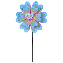 1 шт. пчела бабочка ветряная мельница ветер Spinner Дети Открытый традиционные игрушки сад вечерние украшения подарки