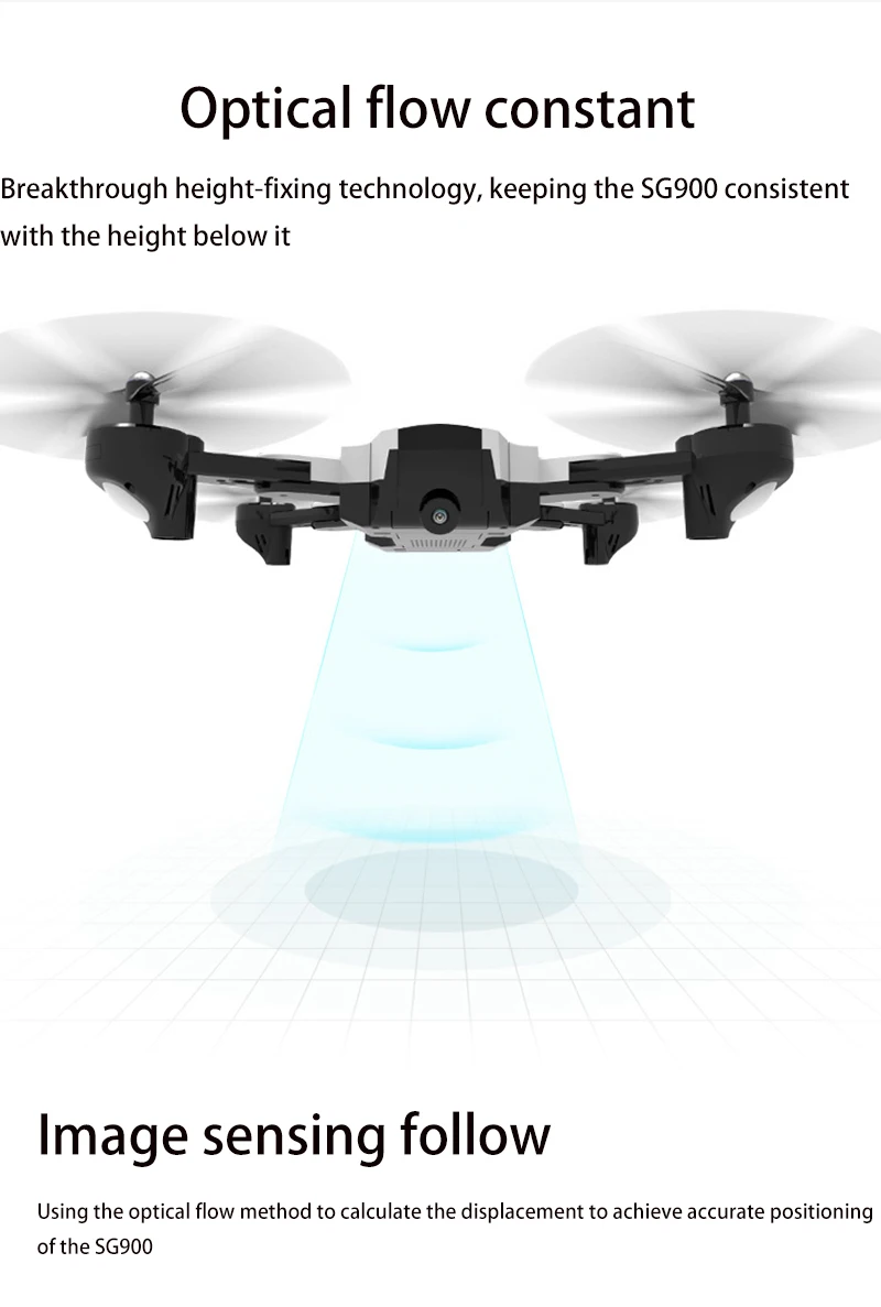 SG900 f196 четырехосевой летательный аппарат батарея длительного разряда жизни жеста фото оптический поток позиционирования следить складной Дрон