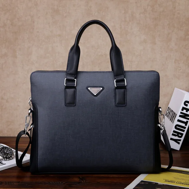 2016 Fashion Laptop Men Handbag Shoulder Men's Bag Business Messenger ...