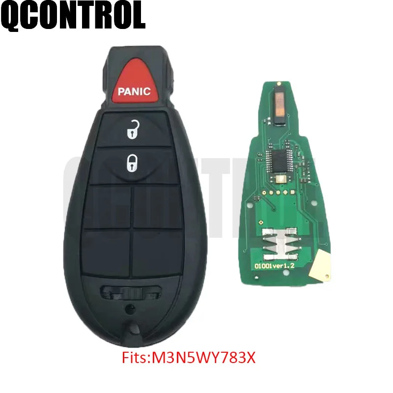 

QCONTROL Car Remote Smart Key for JEEP Commander Grand Cherokee M3N5WY783X / IYZ-C01C