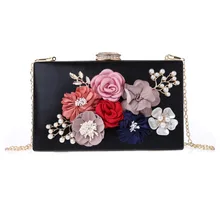 THINKTHENDO, женская вечерняя сумка,, вечерние, для банкета, Цветочная сумка для женщин, девушек, свадебные клатчи, сумочка, сумочка на цепочке, сумка на плечо