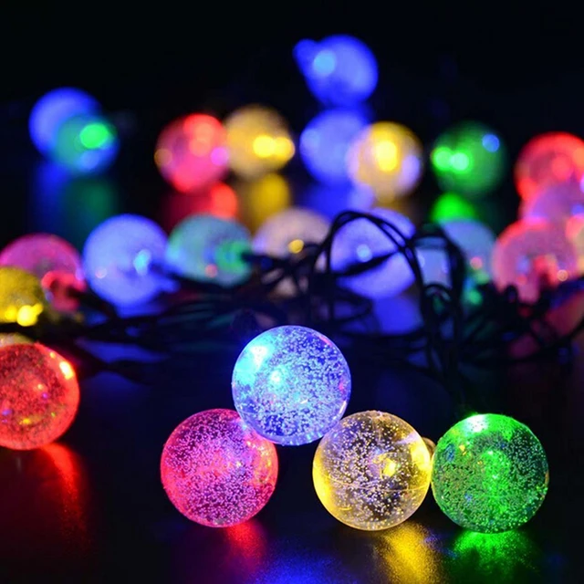20 Clear Outdoor Globe Festoon Party Led Ball Connectable String 20 Clear Outdoor Globe Festoon Party Led Ball Connectable String Fairy Light Christmas Lights
