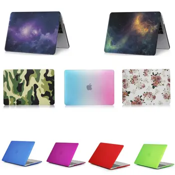 

laptop case for Apple MacBook 12 inch Crystal/Matte/Rainbow/Printing Case Cover for MacBook model A1534