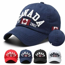 KLV/Для Мужчин's канадского флага Бейсбол бейсболка с возможностью регулировки размера для игры в гольф шапка "хип-хоп" Для женщин кленовый лист страна дизайнерские бейсболки козырек