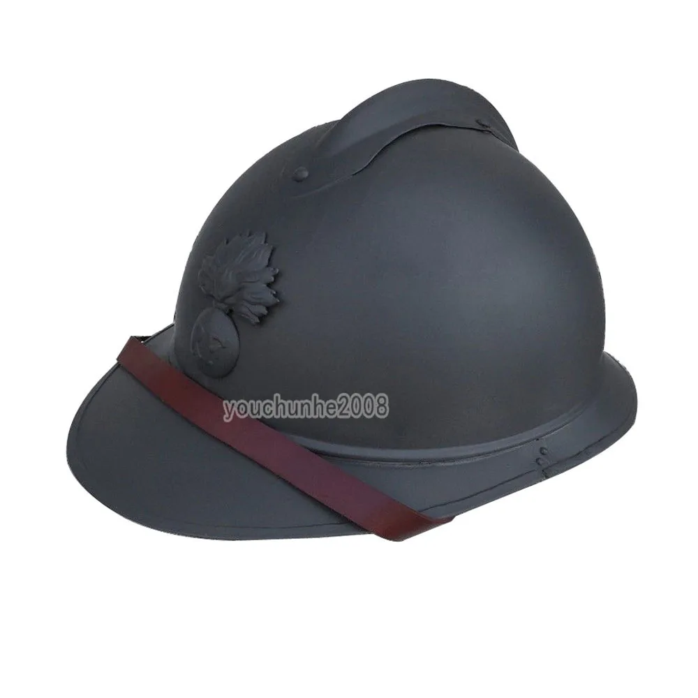  WWI WW1 French Adrian Helmet Steel Military Soldier M1915 M15 Infantry HELMET