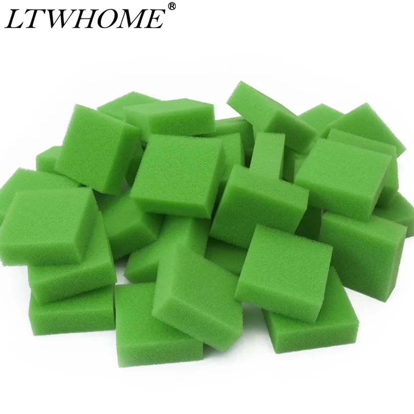 LTWHOME Compatible Medium Foam Filter Pads Fish Tank Fits for Juwel Standard BioFlow 6.0 pre filter sponge activated carbon filter pads