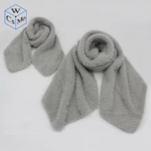 Родитель Детские шарфы осень-зима Детские вязаный шерстяной шарф Для женщин Для мужчин Мода Neckwarmer норки для мальчиков и девочек длинный шарф шаль