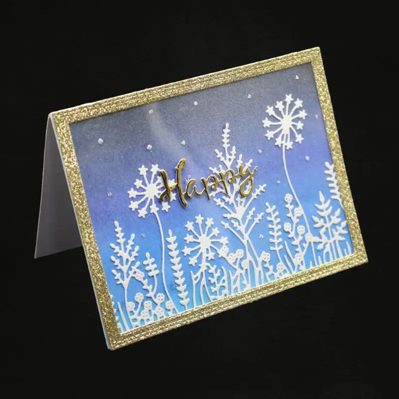 

Dandelion Metal Cutting Dies Stencil Scrapbooking Album Stamp Paper Card Embossing Craft Decor
