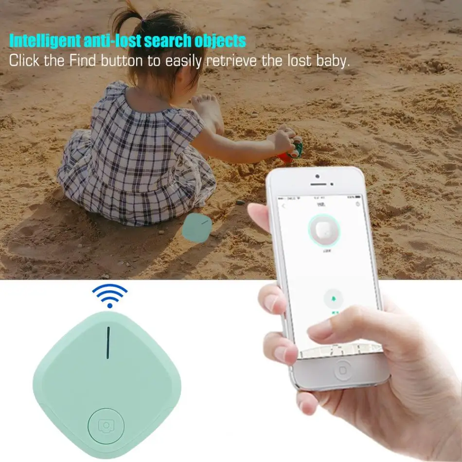 Bluetooth 4 0 смарт Кошелек Finder трекер Ключ анти потеря с селфи для IOS и Android локатор