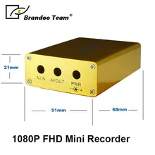 1CH 1080P Full HD TVI AHD CCTV домашний офис мини DVR sd карта видео рекордер