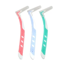 1Pc 0.8mm Dental Floss pielęgnacja jamy ustnej szczoteczka międzyzębowa szczoteczka do zębów szczotka opieka stomatologiczna wykałaczka szczotka o wysokiej wytrzymałości długa rączka Cleaner